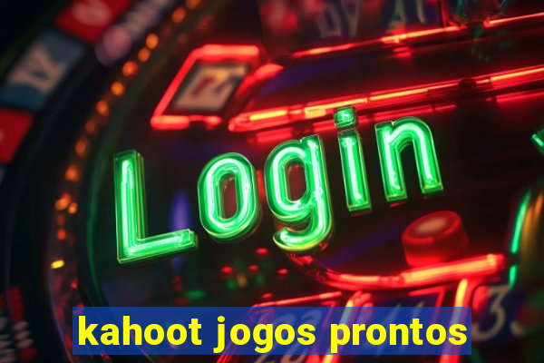 kahoot jogos prontos